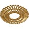 Ekena Millwork Cornelius Architectural Grade PVC Pierced Ceiling Medallion, Gold, 38"OD x 14 1/8"ID x 1"P CMPP38CRSGO - alternate 5